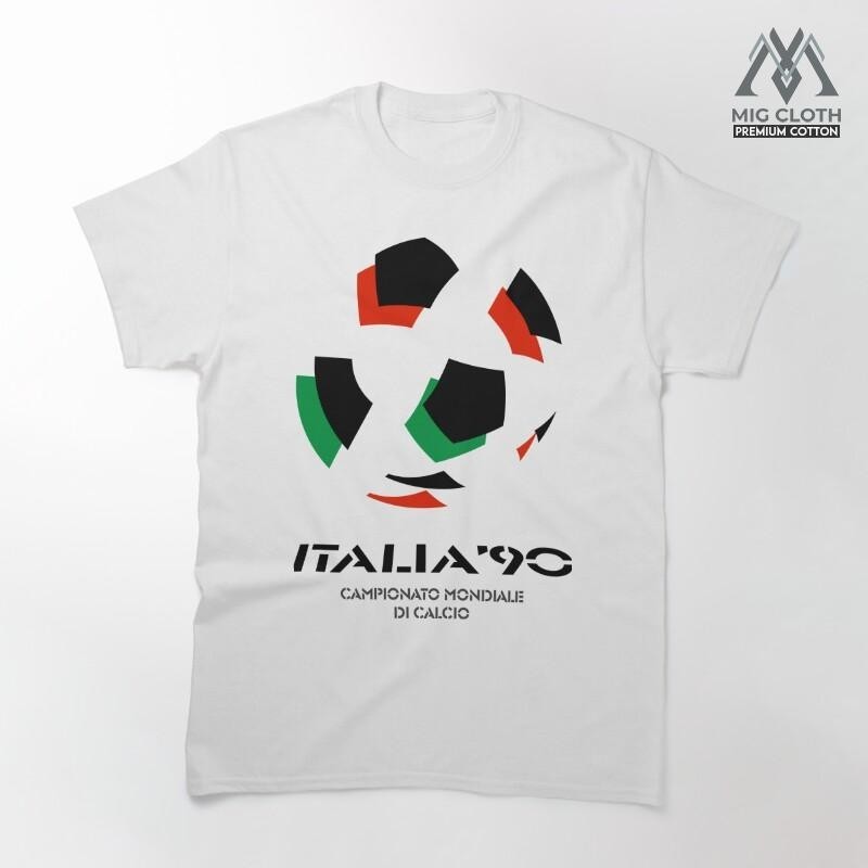 Baju Kaos Italy 1990 - World Cup