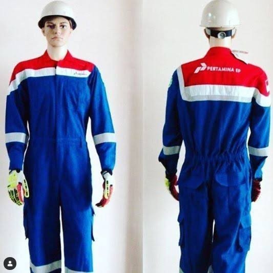 WEARPACK PERTAMINA NOMEX DUPON / COVERALL NOMEX PERTAMINA