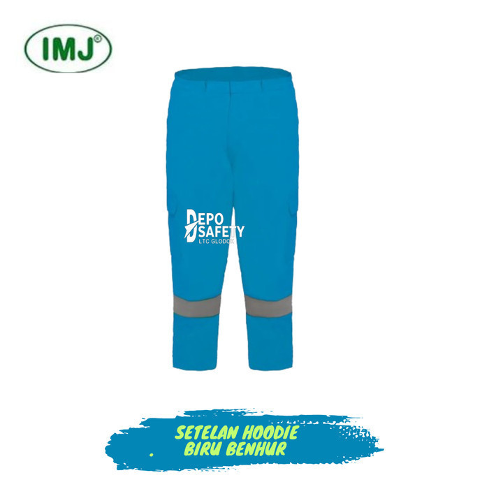 WEARPACK SAFETY HOODIE - SETELAN BAJU CELANA IMJ WARNA PERTAMINA