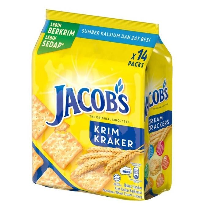 

Biskuit Jacobs Jacob's original kaleng Cream Cracker 750 gr malaysia