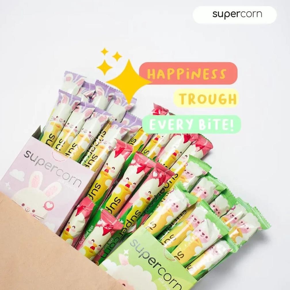 

CR - SUPERCORN STIK JAGUNG 120gr BOX ISI 12Pcs TERLARIS