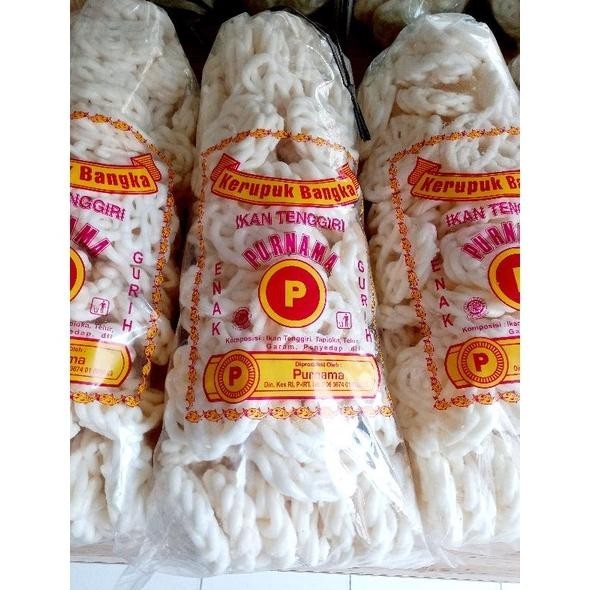 

CR - Kerupuk Purnama Bangka | cemilan snacks oleholeh kerupuk bangka ikan tenggiri TERLARIS