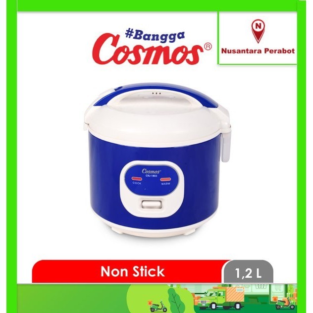 Cosmos Crj-1803 Rice Cooker 1.2 Liter