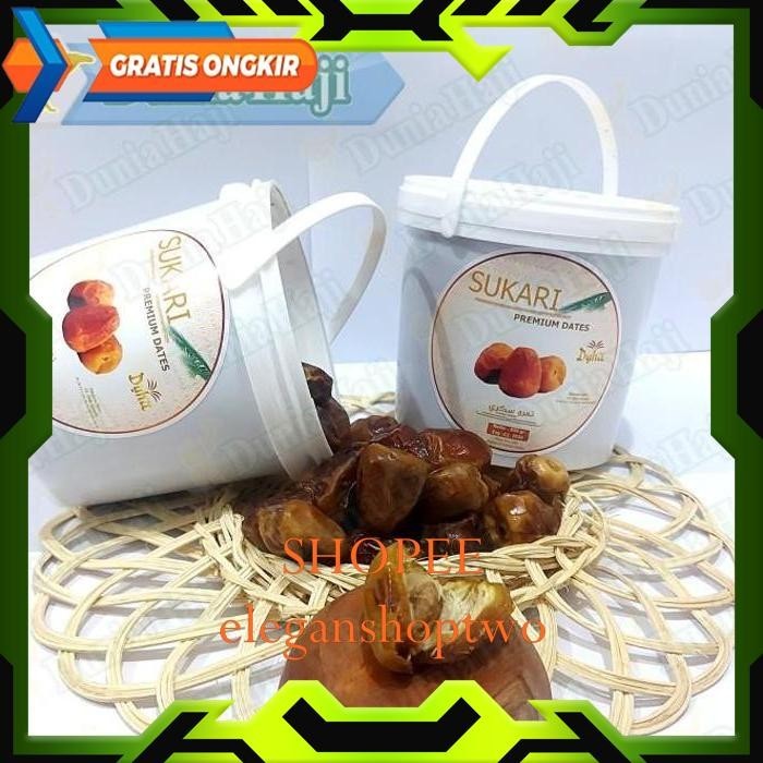 

KURMA SUKARI EMBER AL-QOSSIM 850GR BASAH PREMIUM SAUDI DATES AL QASSIM HIGHT CLASS PRODUK !!