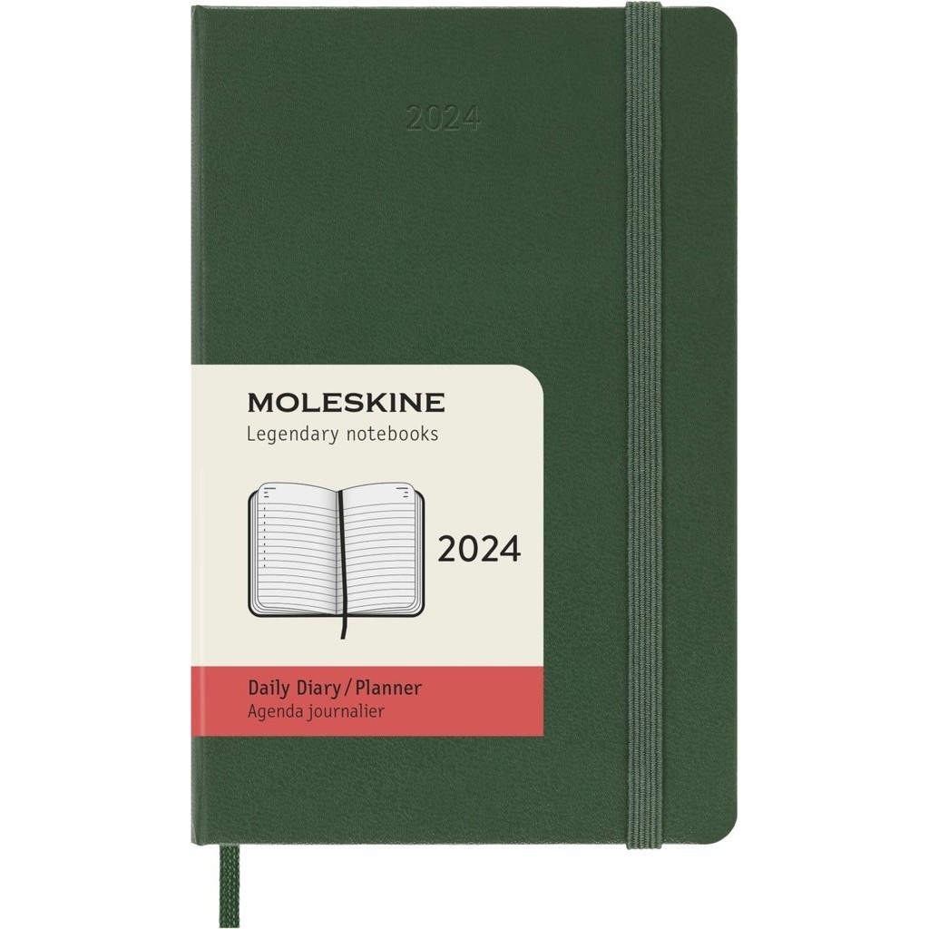 

BARANG TERLARIS Moleskine 2024 Daily Planner/Agenda/Journal -Hardcover Edition