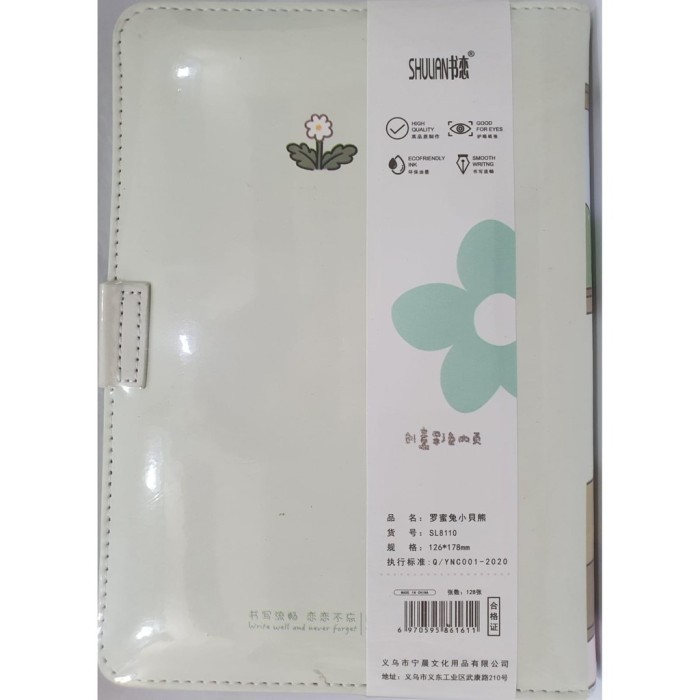 

BARANG TERLARIS Buku Diary Notebook Lucu Agenda Import Happy Time SL 8110