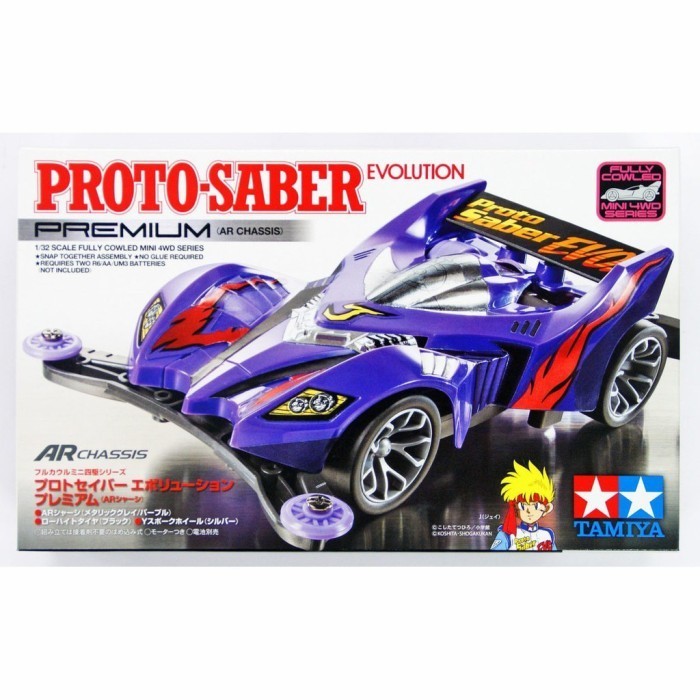 HOT SALE TAMIYA MINI 4WD ORIGINAL PROTO SABER EVO PREMIUM TERMURAH