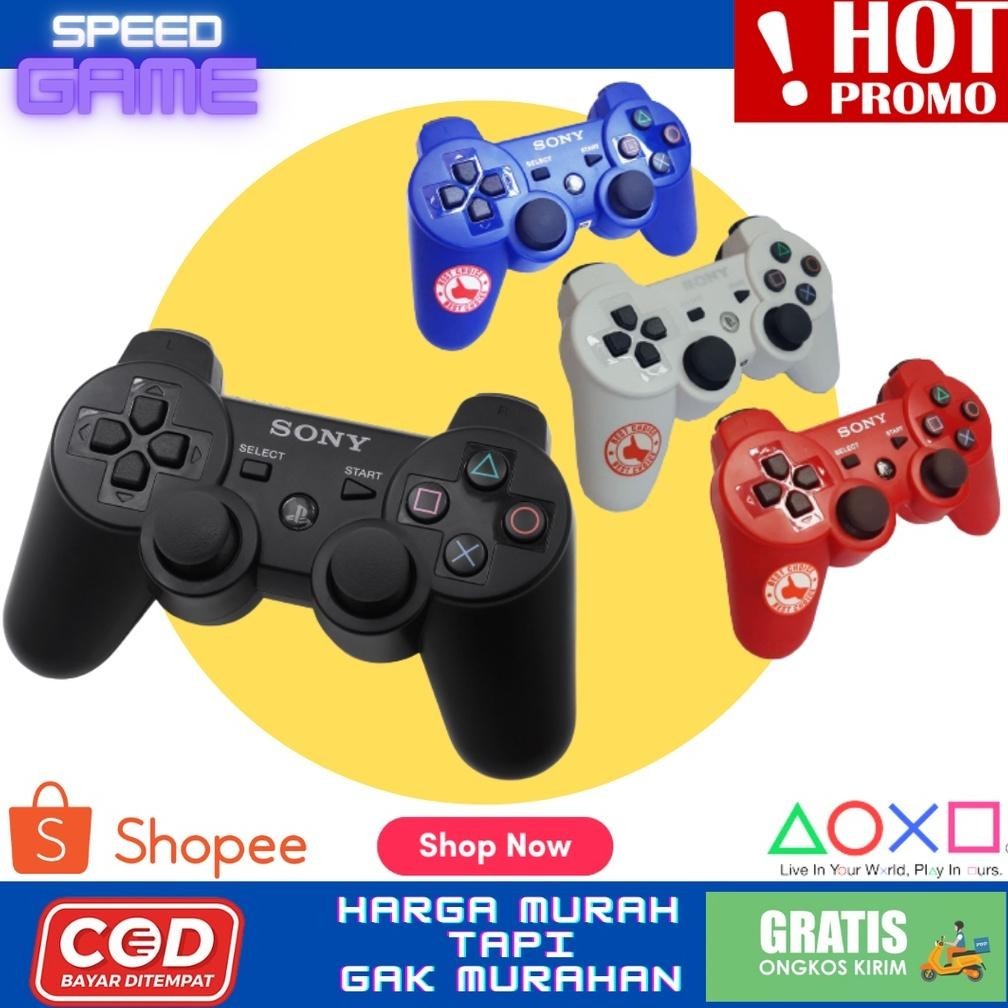 Populer Stik Stick Ps3 Pc Laptop Wireless Stik Ps3 / Stick Playstation 3 Wireless/Stick Ps3 Dual Sho