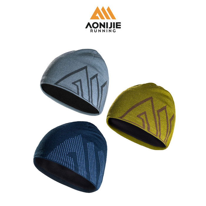 Aonijie M39 Winter Knitted Cap - Topi Kupluk Lari Outdoor
