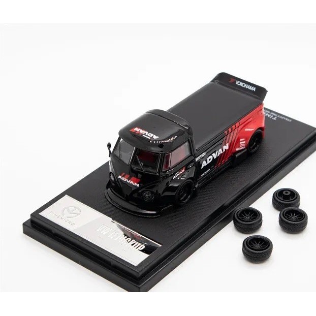HOT SALE TIME MICRO VW RWB VOLKSWAGEN KOMBI T1 ADVAN LIMITED EDITION FIGURE TERLARIS