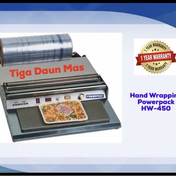Terlaris Mesin Plastik Wrapping Hw 450 / Hand Wrapping Powerpack Hw-450 Promo Terbaru