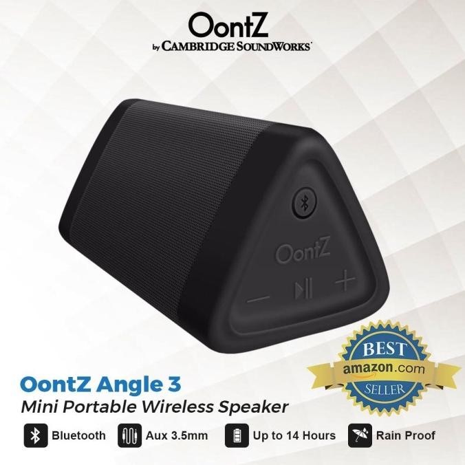 Oontz Angle 3 Cambridge Soundworks Bluetooth Speaker - Hitam