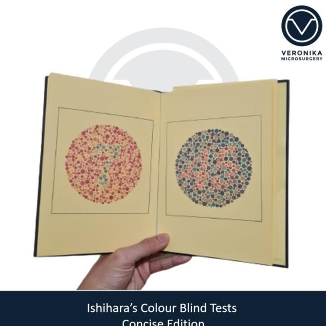 

Ready Ishihara Buku Tes Buta Warna Concise Edition Pengiriman Cepat