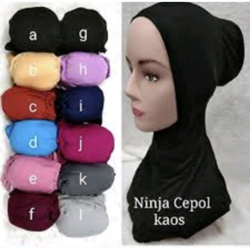 Ciput Ninja Cepol Resleting Ciput Cepol