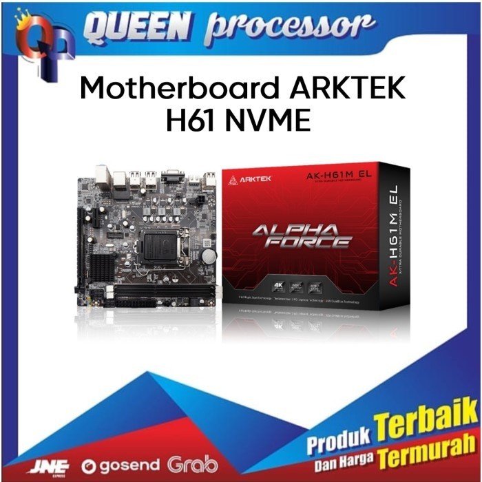 Best Motherboard Arktek H61M El Nvme (Lga1155, H61, Ddr3, Sata4)
