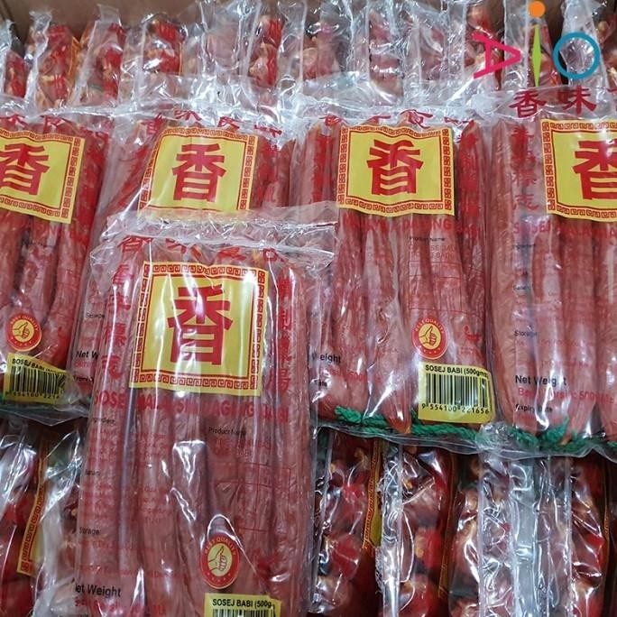 

Lapchiong Babi | Lapchong | Sosis Babi Merk Xiang 500gr GS
