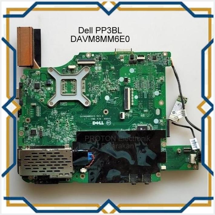 [PRO] MAINBOARD LAPTOP DELL INSPIRON N4010 PP3BL MATHERBOARD DAVM8MM6E0 PWB MESIN MOBO P/N 4RVG INTEL CORE 2 DUO