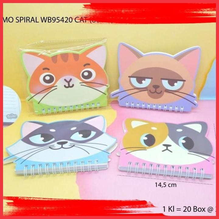 

(ANTI) MEMO RING SPIRAL MOTIF KUCING CAT SATUAN