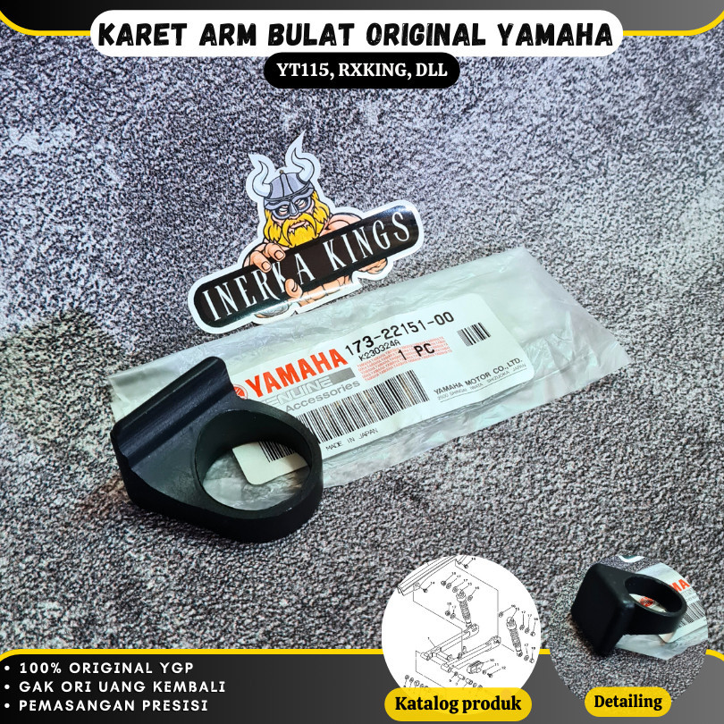 Karet Swing Arm Bulat Tahanan Rantai Rx King Tua Rxk Rxs Original 173-22151-00