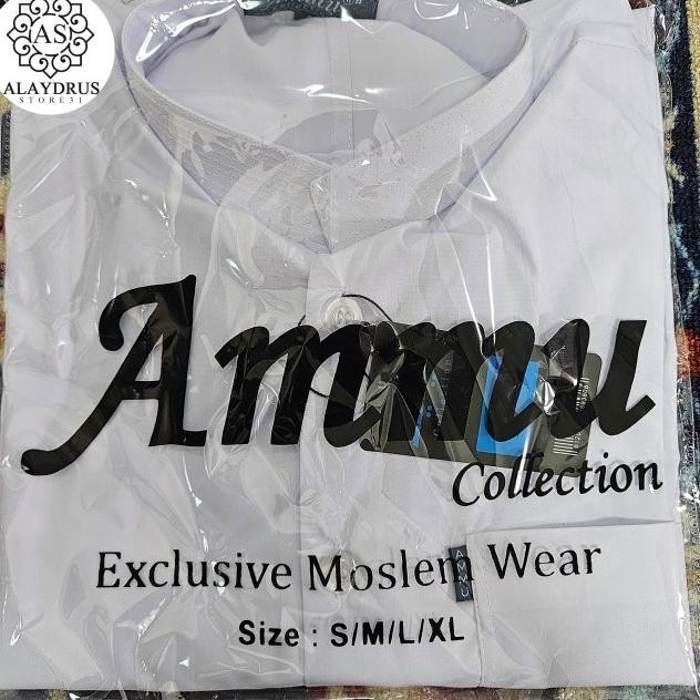 BAJU KOKO AMMU COLLECTION ORIGINAL 100% | PUTIH Murah