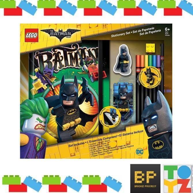 

Lego Lg51749 Batman Movie Stationery Set 12 Pieces Book Pencil Eraser Terbaik