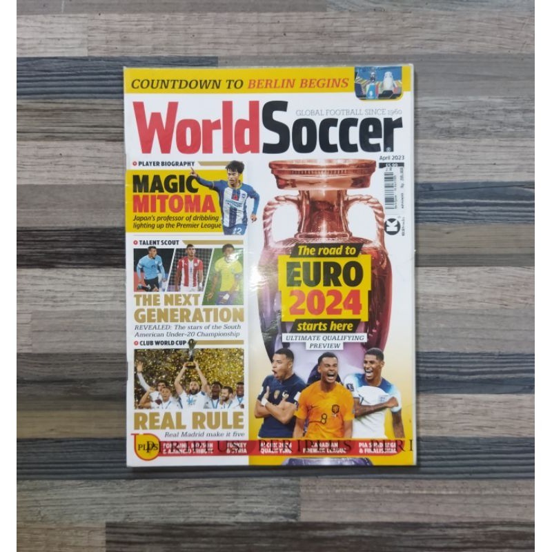 MAJALAH WORLD SOCCER IMPOR : THE ROAD TO EURO 2024