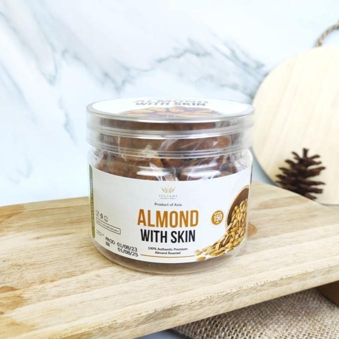 

Terbaru Kacang Almond Cangkang Rasa Susu 500 Gr - Kemasan Toples Original