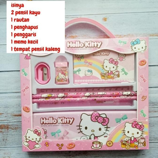 

Terlaris Study Set Paket Alat Tulis Karakter Hello Kitty Pengiriman Cepat