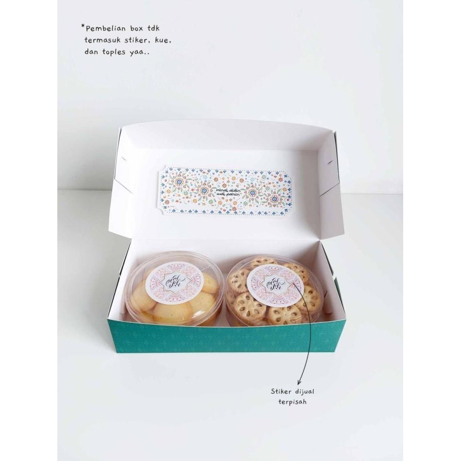 

Kardus Toples Cookies 250Gr Isi 2 Dus Roll Cake Lebaran Box Idul Fitri 003
