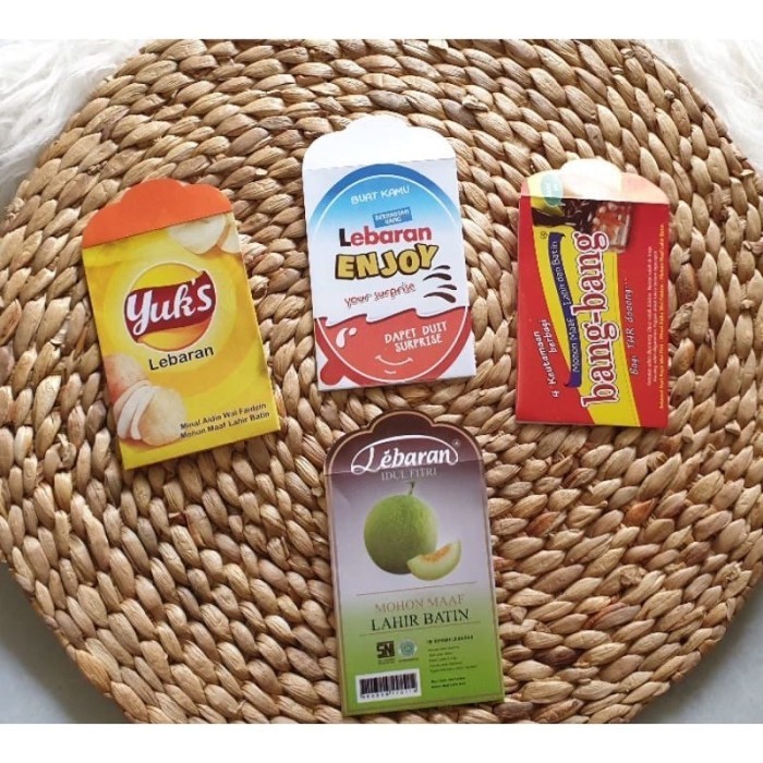 

Amplop Lebaran Snack Viral 1 Pack Isi 40Pcs