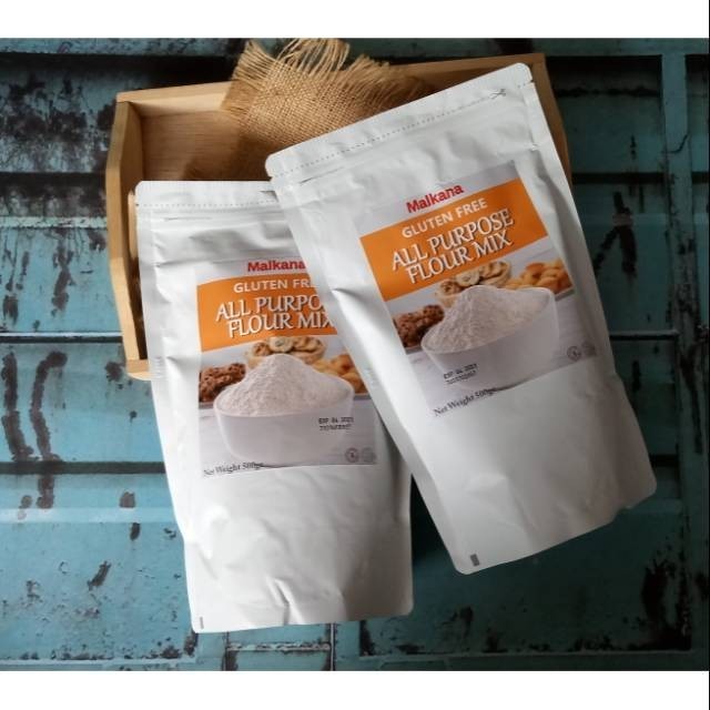 

Malkana Tepung Gluten Free 500Gr/Tepung Bahan Kue/All Purpose Four Mix