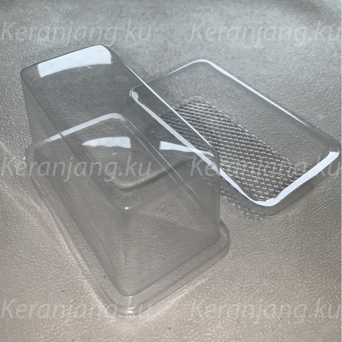 

Kotak Kue/Kemasan Kue/Cake - Bahan Mica Persegi Panjang