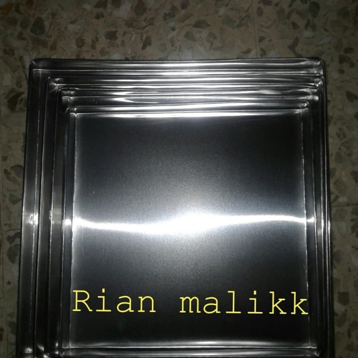 

Cetakan Kue/Loyang Oven/Loyang Nastar Bahan Alumunium Tinggi 2Cm
