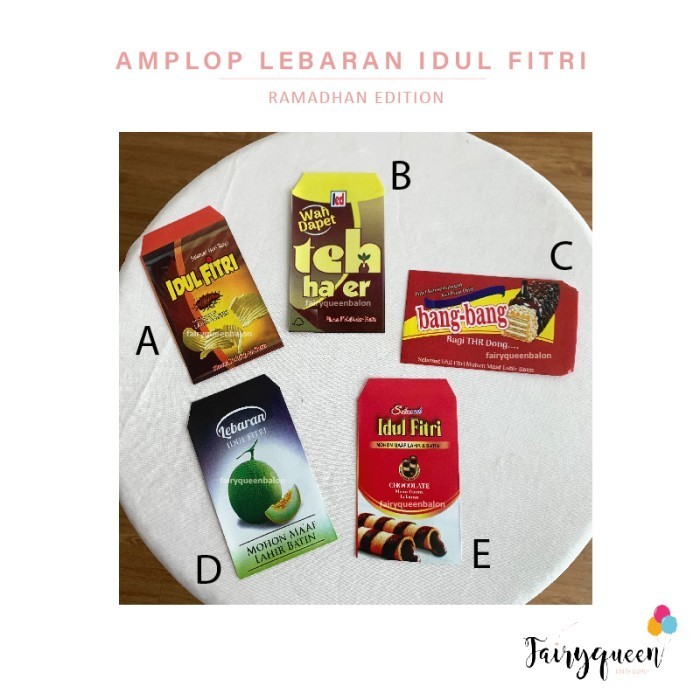 

Amplop Thr Lebaran Snack Lucu Idul Fitri Ramadan