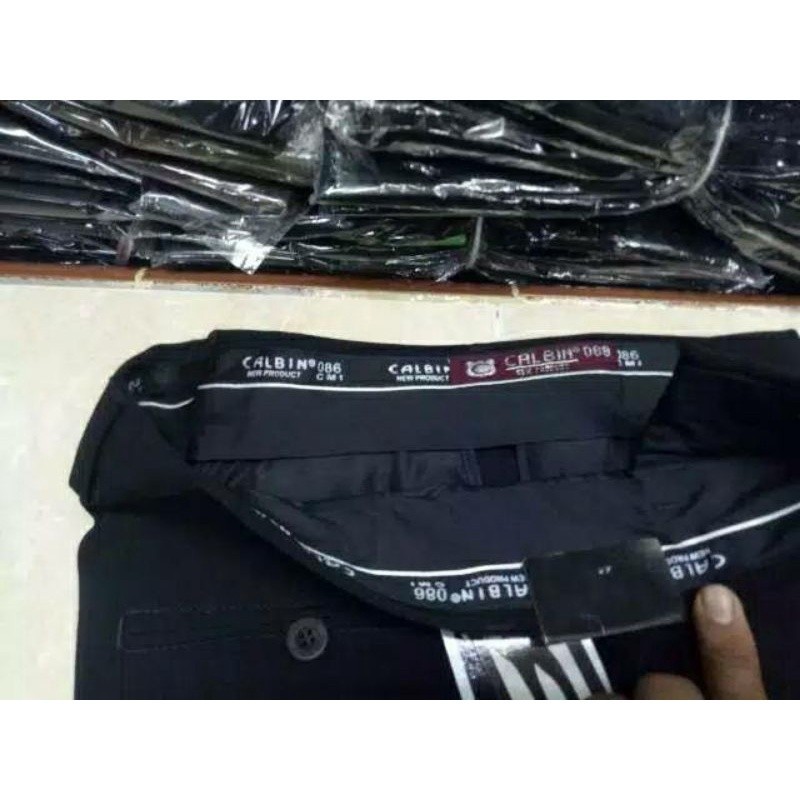 [MADE BY QUALITY] Celana kerja pria celana calbin slimfit original celana kain