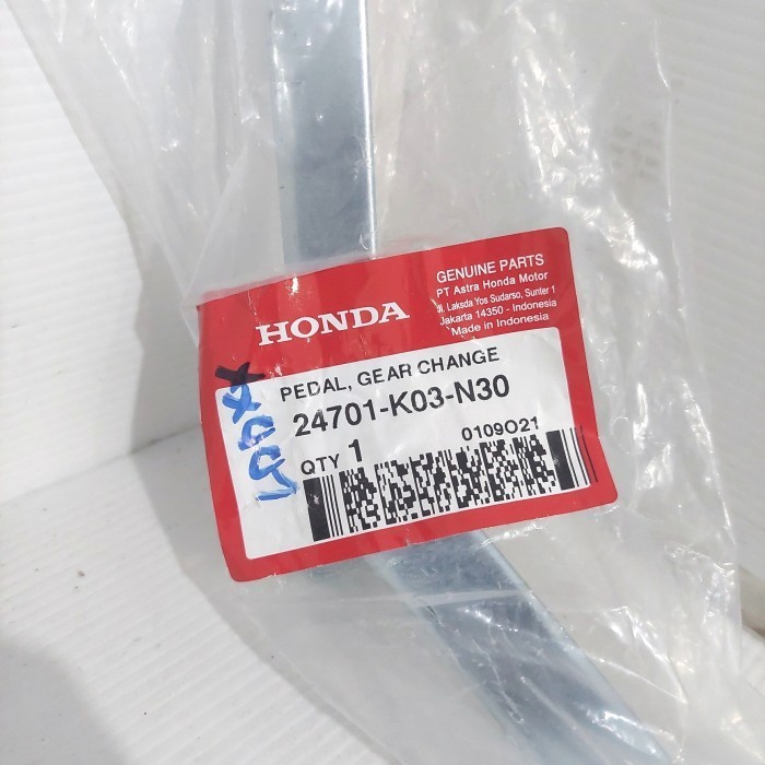 Pedal Operan Gigi Persneling 24701-K03-N30 Revo Fi Asli Original Honda Gratis Ongkir