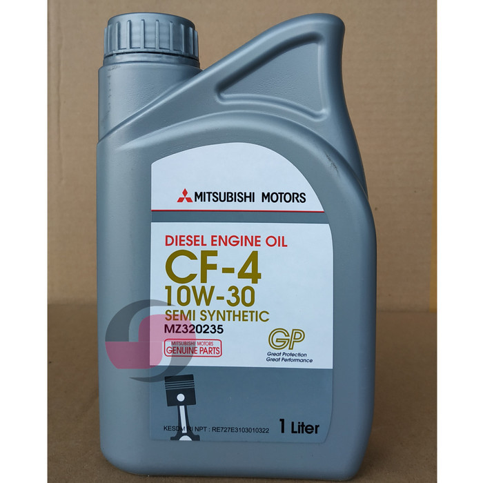 DIESEL engine oil 10W-30 CF-4 SEMI SYNTHETIC Mitsubishi (genuine part)