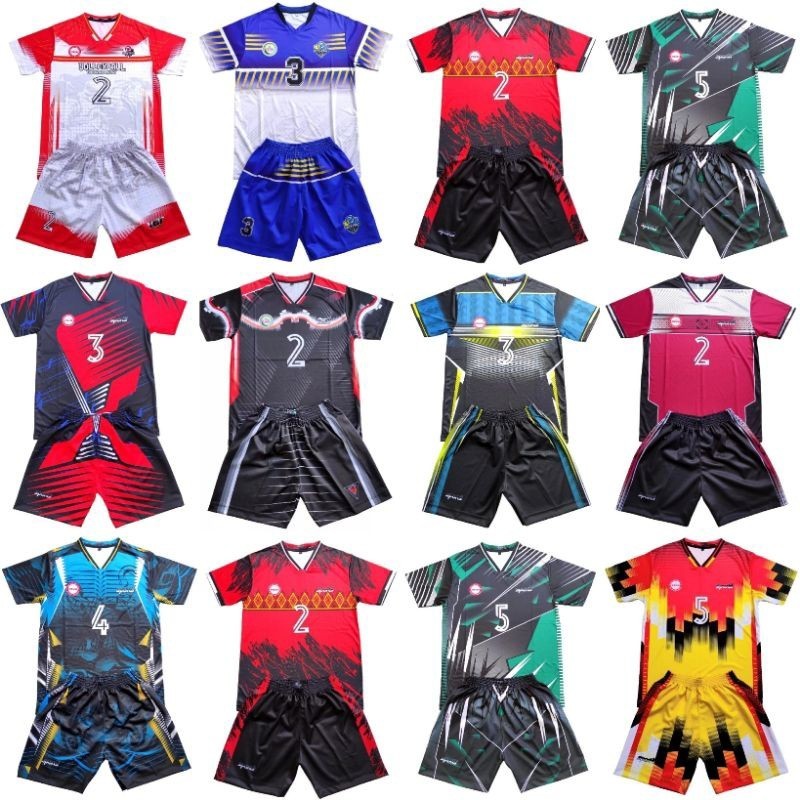 [SPECIAL EDITION] Baju jersey stelan volly motif full printing