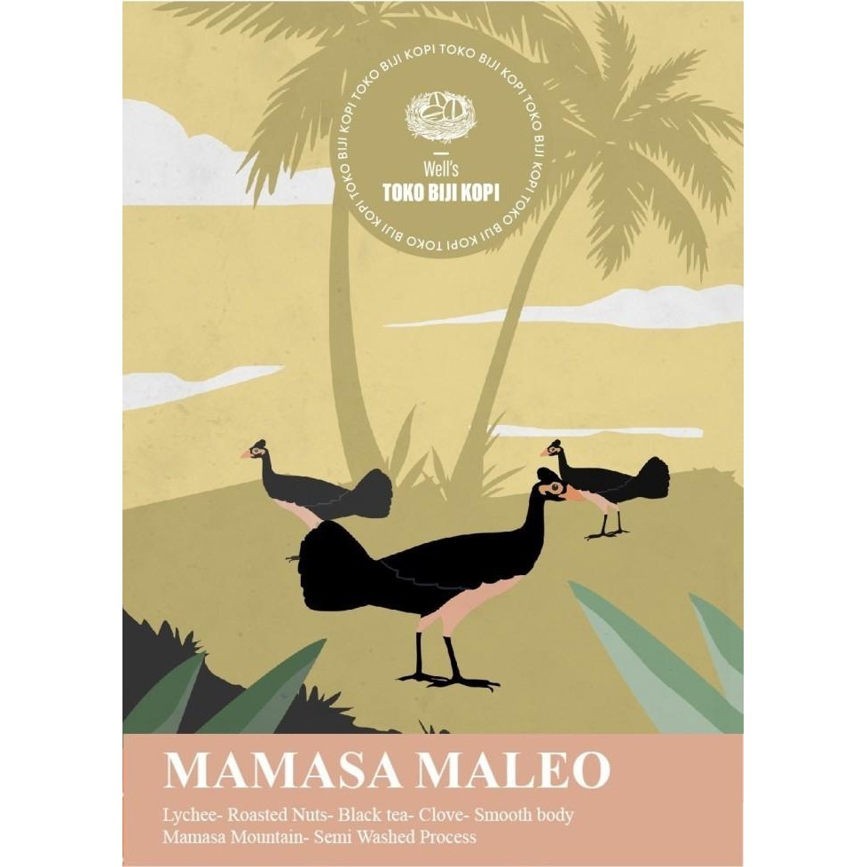 

BIJI KOPI / ROASTED BEAN MAMASA MALEO (KKSI 2018 WINNER) - 250 GRAM Best Seller