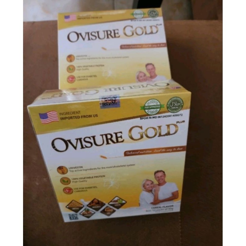 

TERLARIS!! OVISUR GOLD Susu Untuk Mengatasi Masalah Sendi isi 12 saset