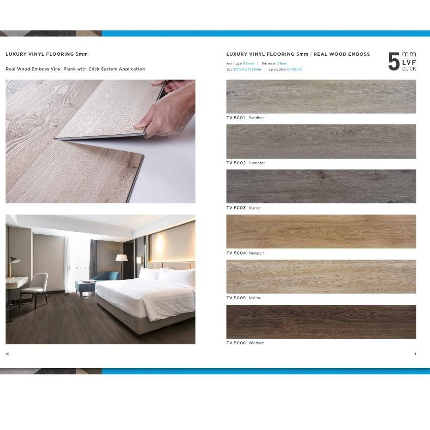 LANTAI SPC TACO TEBAL 5MM / LANTAI SPC TACO KLIK 5MM HARGA MURAH / SPC TACO FLOORING 5MM