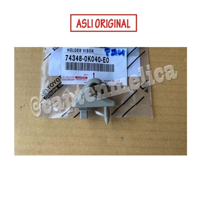GV477 Klip Clip Pegangan Cantolan Sunvisor sun visor Innova 2012-2015
