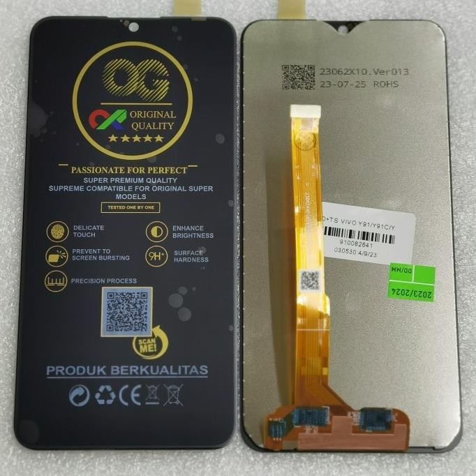 Lcd Touchscreen Vivo Y91 Y91C Y93 Y95 1807 Fullset