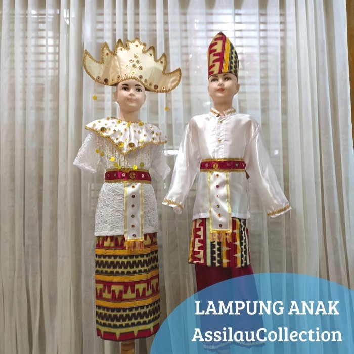 New Baju Adat Lampung Anak (Pria/Wanita)