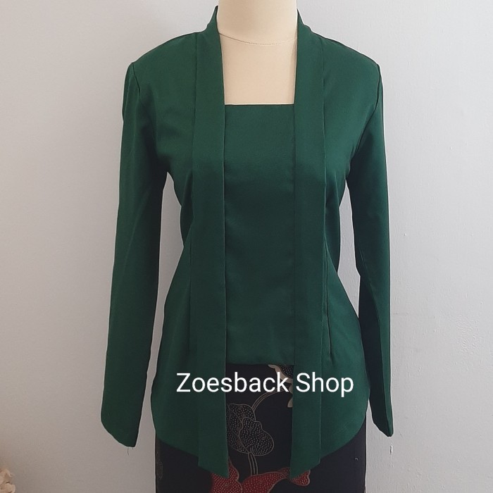 Kebaya Kutu Baru Katun (Lengan Panjang)