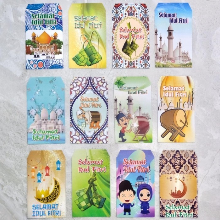 

Amplop Angpao Lebaran 10 Pcs / Angpau Kter
