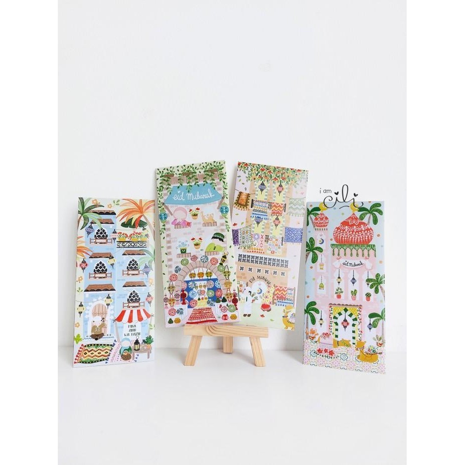 

Angpao Amplop Lebaran Idul Fitri Iamcili Series 4 Model Mix (Isi 12) 075