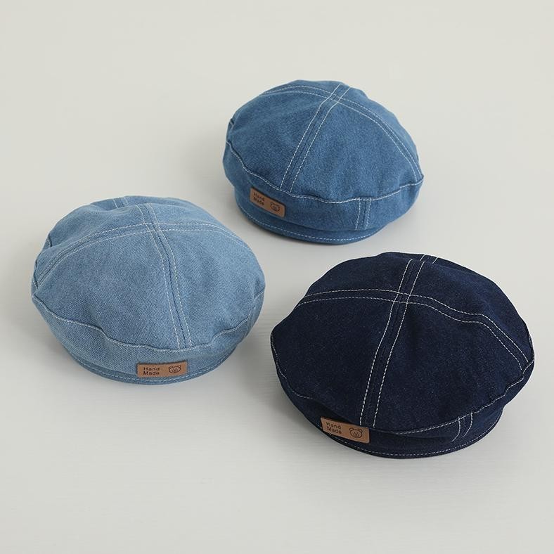 Promo Topi anak laki laki import STYLE JEPANG topi denim anak cowok laki laki import hat anak balita