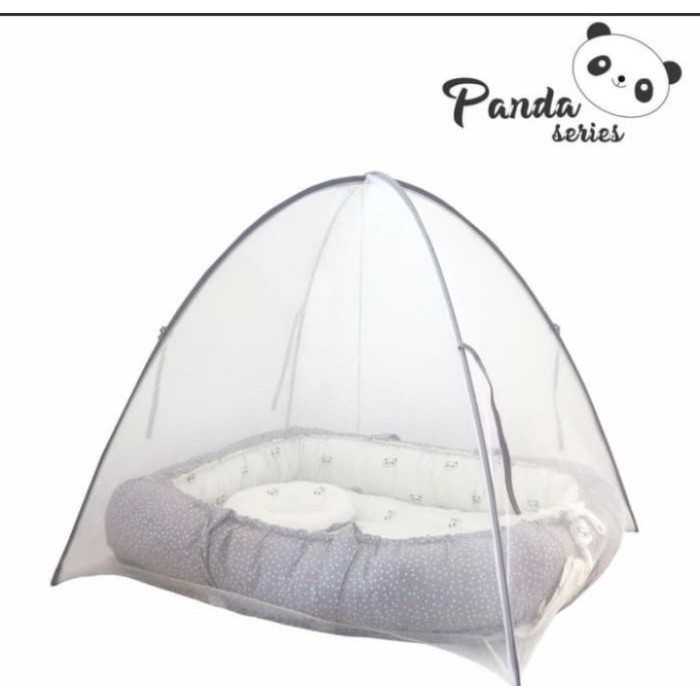 OMILAND KASUR SERUT BAYI + KELAMBU PANDA SERIES - OYK 1141