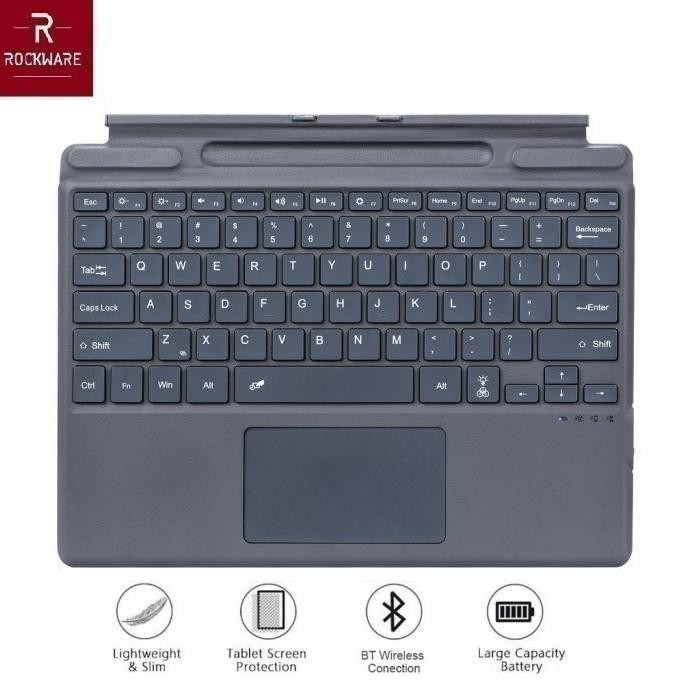 Rockware Rw-2089D - Bluetooth Keyboard For Surface Pro 8 - X